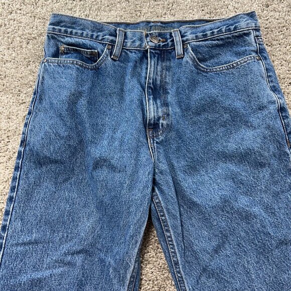 Harley-Davidson Mens Blue Denim Jeans 34x30 Straight Leg Made In Mexico - Picture 3 of 11